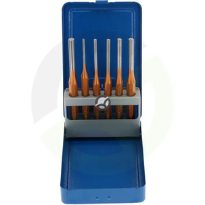 Komplet izbijačev, 6 kosov, v kovinski škatli - Gedore HG116D