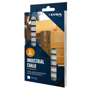Kreda bela 11x11x85 12kos - Lyra HG5100121