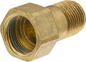 Adapter K-Lock TR20 ženski navoj x M18 moški navoj - medenina - Kramp HD565686
