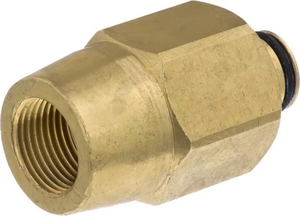 Adapter K-Lock TR22 ženski navoj x 3/8“ ženski navoj - medenina - Kramp HD565684