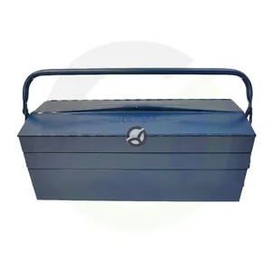 Kovček za orodje 195x530x200mm - modra kovina - 5 predalov - Wesma HG205S