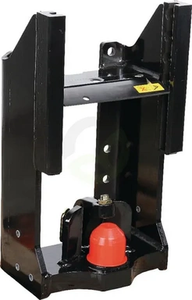 Nosilec drsnega priklopa 80mm z okroglo povezavo - Sauermann HS525LWBKU