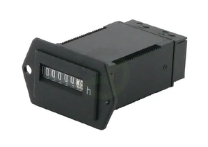 Števec delovnih ur 12-24V 36x22mm - I00002