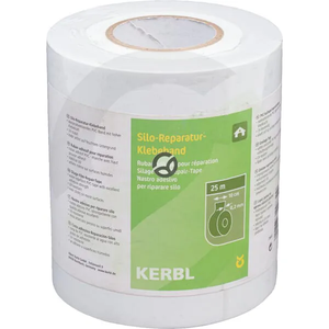 Lepilni trak bele barve 10cmx25m - Kerbl 29832