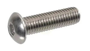 Imbus vijak ploščat raven - M4x25 - inox A2