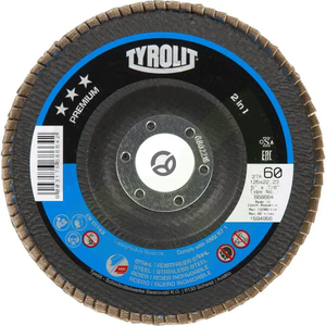Lamelni brusni kolut 125mm K60 - Tyrolit K19191