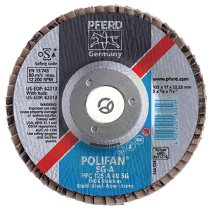Brusni disk 125mm K120 - Pferd K125K120