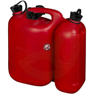 Dvojni kanister rdeč 5,5/3 l - Hünersdorff JK8250