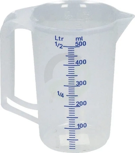 Merilna posoda 0,5 l PP - Hünersdorff JK9350