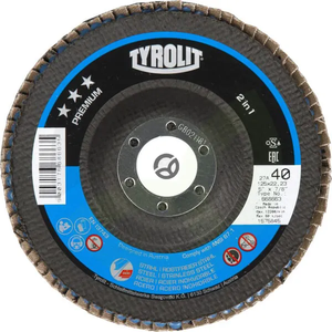 Lamelni brusni kolut 125mm K40 - Tyrolit K19190