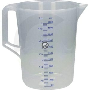 Merilna posoda 5,0 l PP - Hünersdorff JK9390