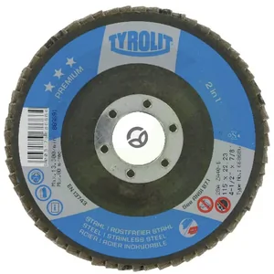 Lamelni brusni kolut 125 mm K80 - Tyrolit K192207