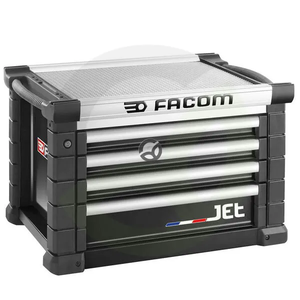 Orodna škatla JET+3 4 predali črna - Facom JETC4NM3A