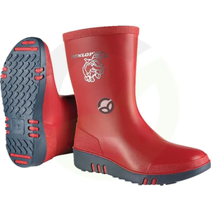 Otroški škornji rdeče-modri - Mini Dunlop