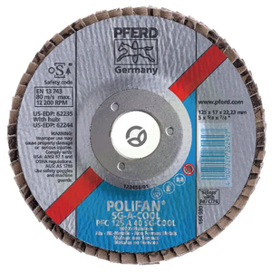 Lamelni brusni kolut 180mm K80 INOX - Pferd K18080INOX