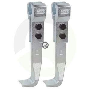 Komplet čeljusti 200 mm (2 kosa) za 20-3, 20-30, 20-4, 20-40 - KUKKO K3200P
