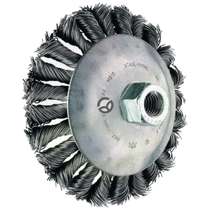 Kolesna žična ščetka 125mm - Pferd KBG125CT