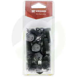Matica in vijak - M10 x 25mm (16) - Kramp Blister KGRB1025BP16B