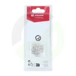 Objemka za cev 7 mm (10) - Kramp Blister KGFGP453832P10B