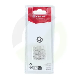 Objemka za cev 9 mm (10) - Kramp Blister KGFGP453834P10B