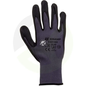 Delovne rokavice sive najlonske - 21,5-26,5 cm - Protect by Kramp