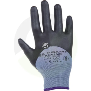 Delovne rokavice modre najlonske - 21,5-25,5 cm - Protect by Kramp