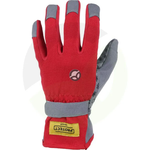 Rokavice rdeče-sive mikrovlakna/Spandex - Protect Gardening - Kramp