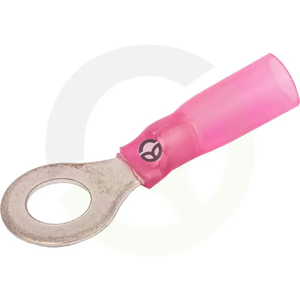 Očesni konektor - rdeč - 0,5-1,5 mm² 38 mm Ø6 mm (25x) - KK2005156