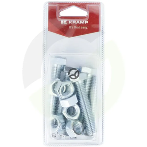 Matica in vijak - M12 x 60mm (6) - Kramp Blister KR933126093412P06B