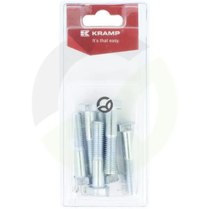 Vijak M10 x 50mm - 10.9 (6) - Kramp Blister KR9311050109P06B