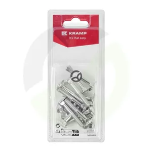 Matica in vijak - M6 x 40mm, 4.6 (10) - Kramp Blister KR603640P10B