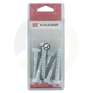 Vijak za les - M10 x 60mm (6) - Kramp Blister KR5711060P06B
