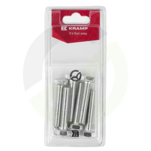 Vijak M10 x 50mm - 8.8 (6) - Kramp Blister KR9331050P06B