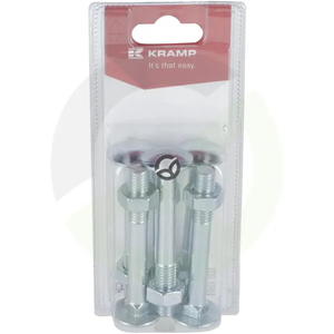 Matica in vijak - M10 x 80mm, 4.6 (6) - Kramp Blister KR6031080P06B