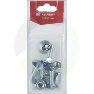 Matica in vijak - M10 x 30mm, 4.6 (6) - Kramp Blister KR6031030P06B