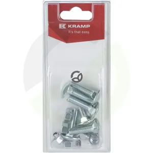 Matica in vijak - M8 x 30mm, 4.6 (6) - Kramp Blister KR603830P06B