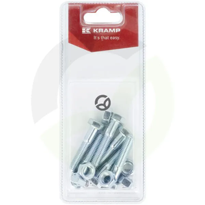 Matica in vijak - M8 x 40mm (6) - Kramp Blister KR9318409348P06B