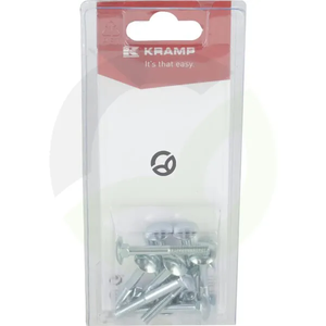 Matica in vijak - M5 x 40mm, 4.6 (10) - Kramp Blister KR603540P10B