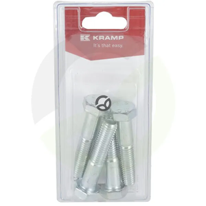 Vijak M12 x 60mm - 8.8 (4) - Kramp Blister KR9311260P04B