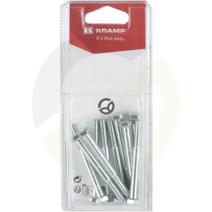 Vijak M6 x 60mm - 8.8 (10) - Kramp Blister KR931660P10B