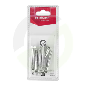 Vijak M8 x 45mm - 8.8 (6) - Kramp Blister KR931845P06B