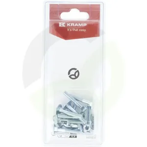 Matica in vijak - M5 x 30mm, 4.6 (10) - Kramp Blister KR603530P10B