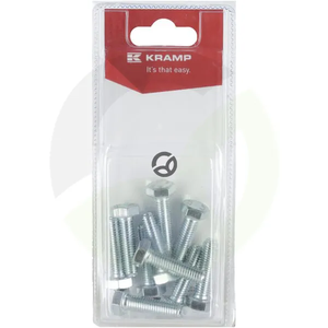 Vijak M8 x 30mm - 8.8 (10) - Kramp Blister KR933830P10B