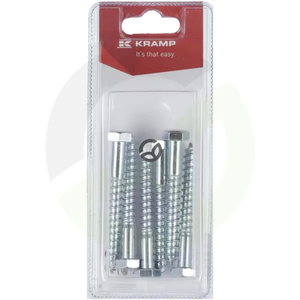 Vijak za les - M8 x 70mm (6) - Kramp Blister KR571870P06B