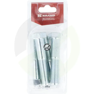 Vijak M16 x 80mm - 8.8 (4) - Kramp Blister KR9311680P04B