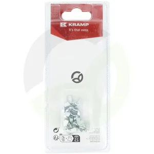 Krilni vijak - M4 x 0.7 (10) - Kramp Blister KR3154AMP10B