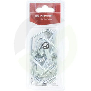 Set varovalnih zatičev - 8mm x 48mm (6) - Kramp Blister KRLP812KRP06B