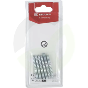 Vijak za les - M6 - 5 x 50mm (6) - Kramp Blister KRSTO650P06B
