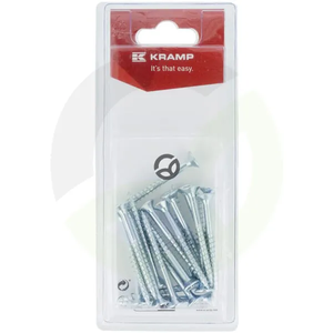Vijak za iverno ploščo - 4 x 50mm (20) - Kramp Blister KRSPS550P20B