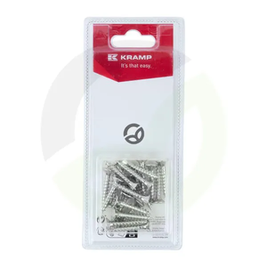 Vijak za iverno ploščo - 5 x 30mm (20) - Kramp Blister KRSPS530P20B